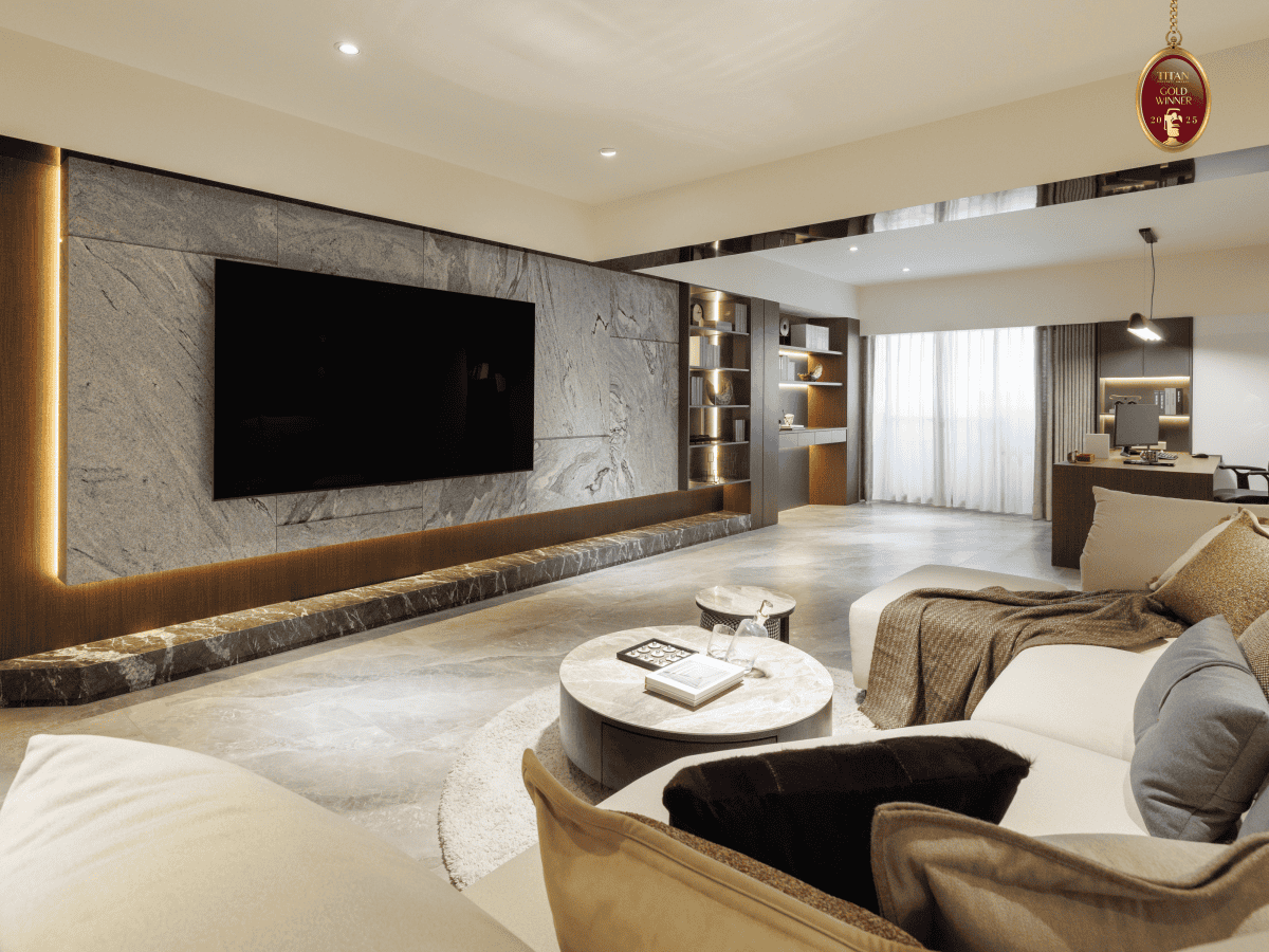 《斜角物語》榮獲 2025 TITAN Property Awards 金獎 | Comebank Interior Design Wins Gold at the 2025 TITAN Property Awards