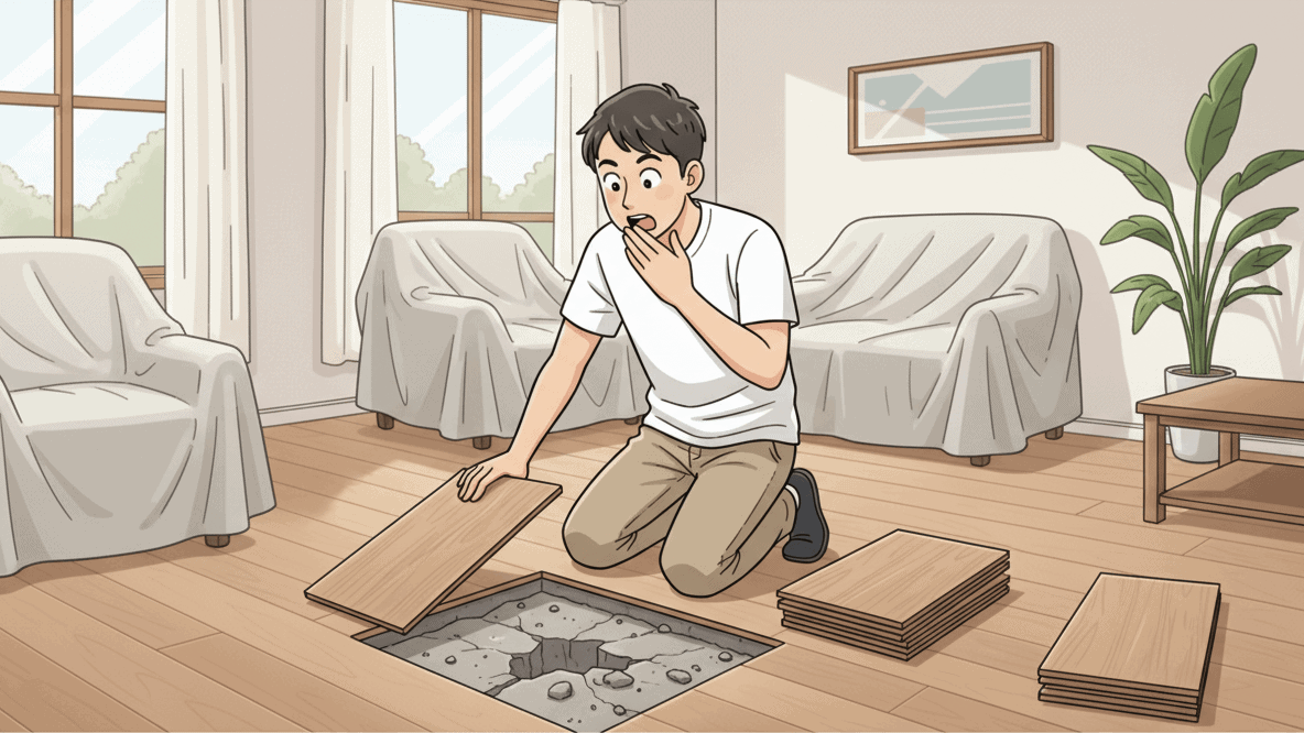 【案例分享】五年後才看見的真相：一位業主的地板災難與最終的正確修復方式