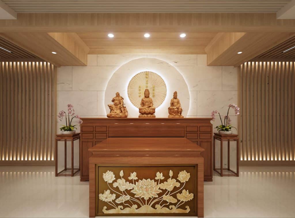 基隆星河繪-桂德佛堂 室內設計實景 3